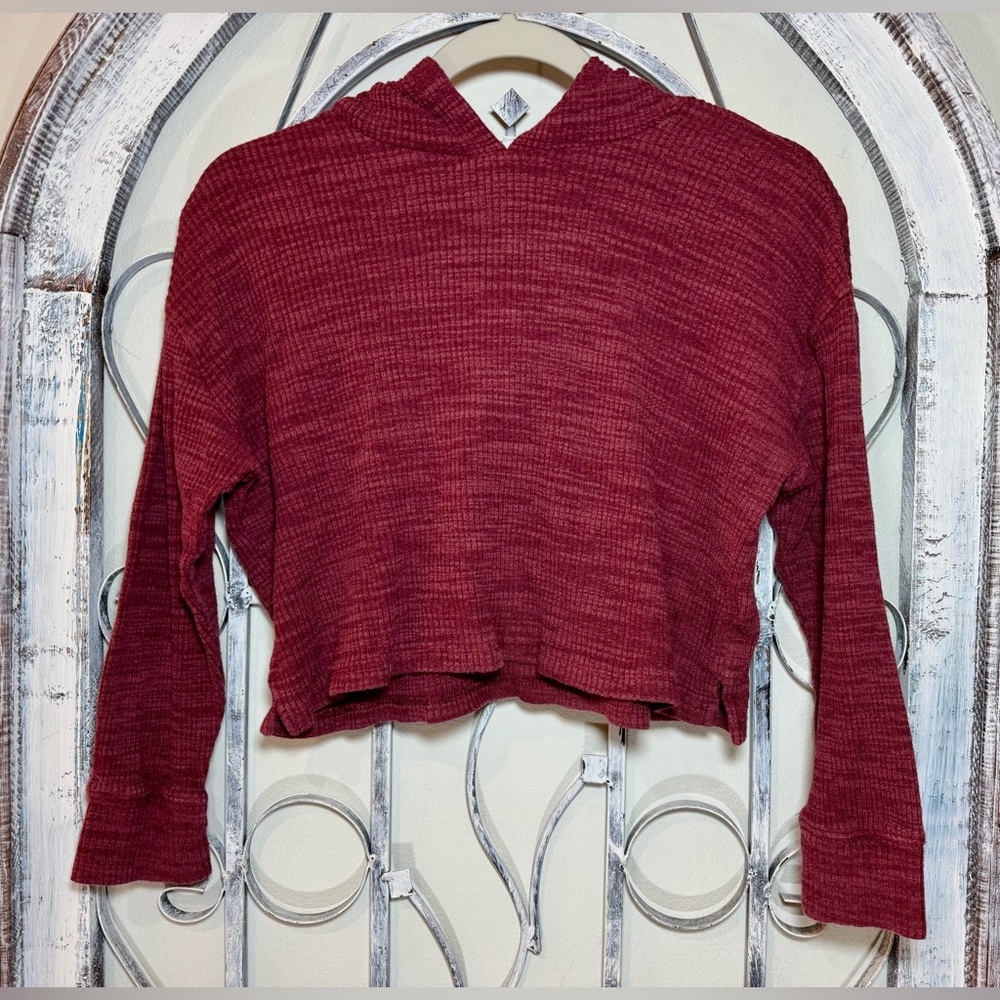 Kid’s Old Navy Burgundy Hooded Top #1570